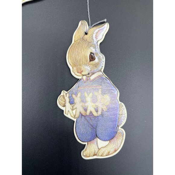 Vintage Bunny Mobile Rabbit Hopper Family Kathy Lawrence Easter Decor - Picture 7 of 10